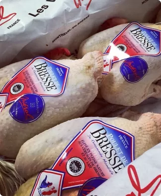 Volailles disponible aux MIN de Rouen